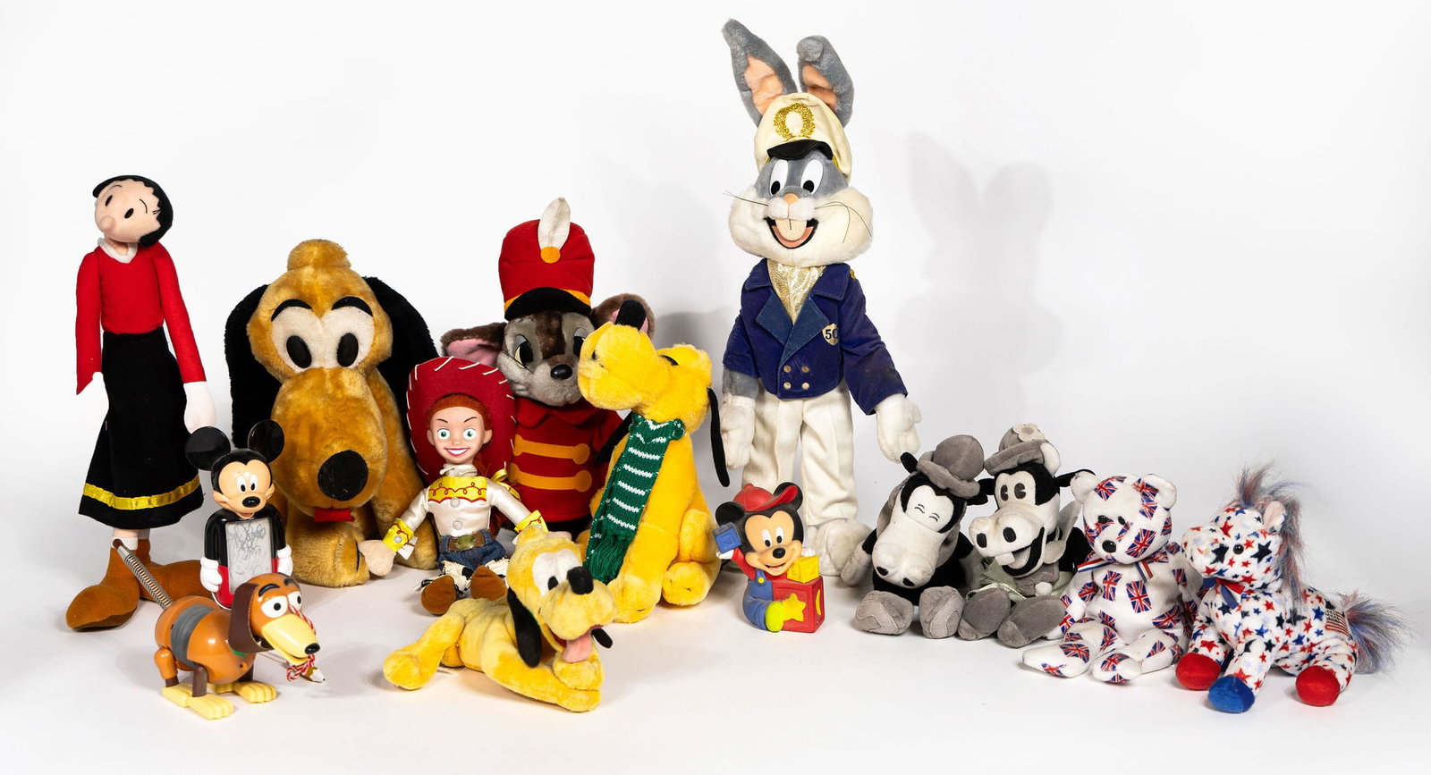 Cartoon Stuffed Animals: assorted Provenance: The Estate of David Iwerks, Esteemed Portrait Photographer and Son to the Legendary Disney Animator Ub Iwerks, Los Angeles