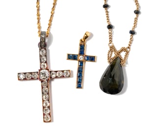 Yellow Gold Gem-set Jewelry