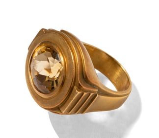 Kieselstein-Cord Yellow Gold & Citrine ring