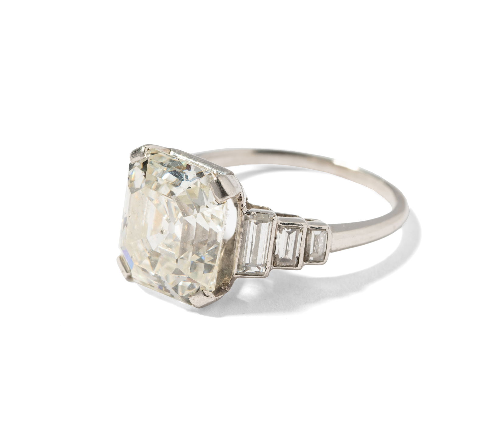 Platinum And Diamond Engagement Ring (1 of 7)