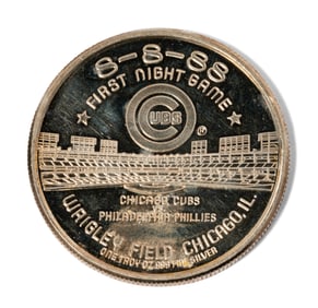 Chicago Cubs Silver Bullion