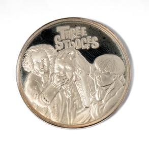 Three Stooges Silver Bullion