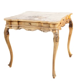 Continental Marquetry Games Table