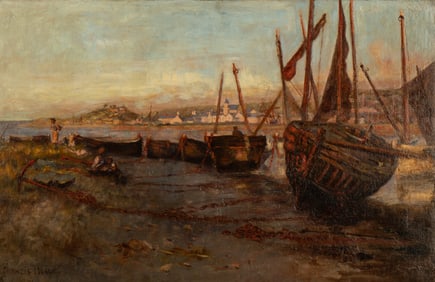 Francis Black (D. 1939): Beached Boats