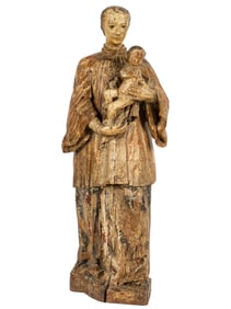 Spanish Colonial Santo FIgure