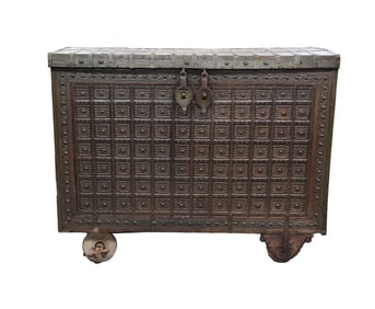Large Indian Dowry or Pitara Chest
