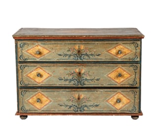 Tirolian Painted Commode