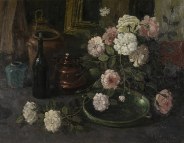 Henni De Korte (B. 1941): Floral Still Life