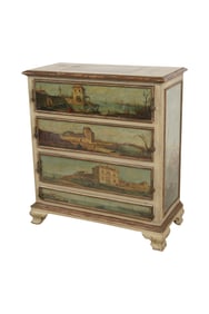 Antique Italian Painted Commode