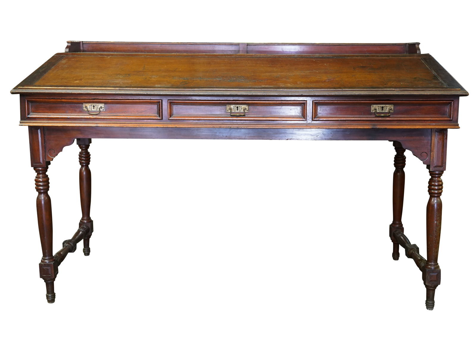 Victorian Mahogany Slant Top Architect's Desk (1 of 12)