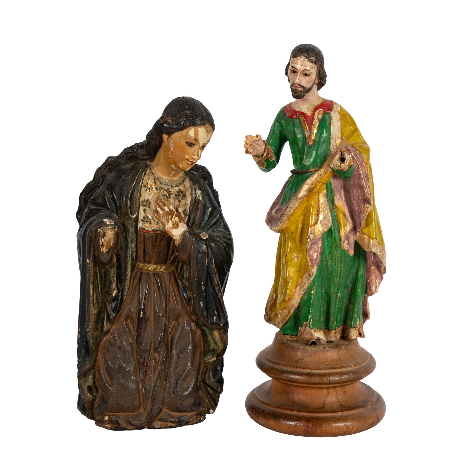 Two Spanish Colonial Santo Figures (1 of 17)