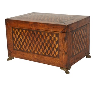 Continental Parquetry Table Box