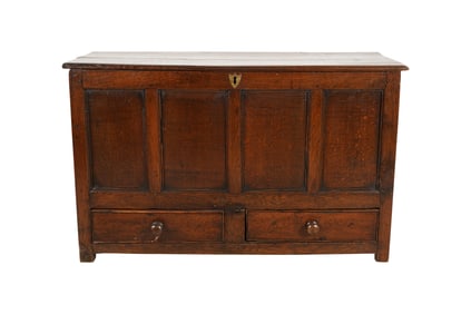 Georgian Oak Mule Chest