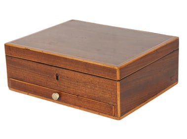 English Mahogany Table Box