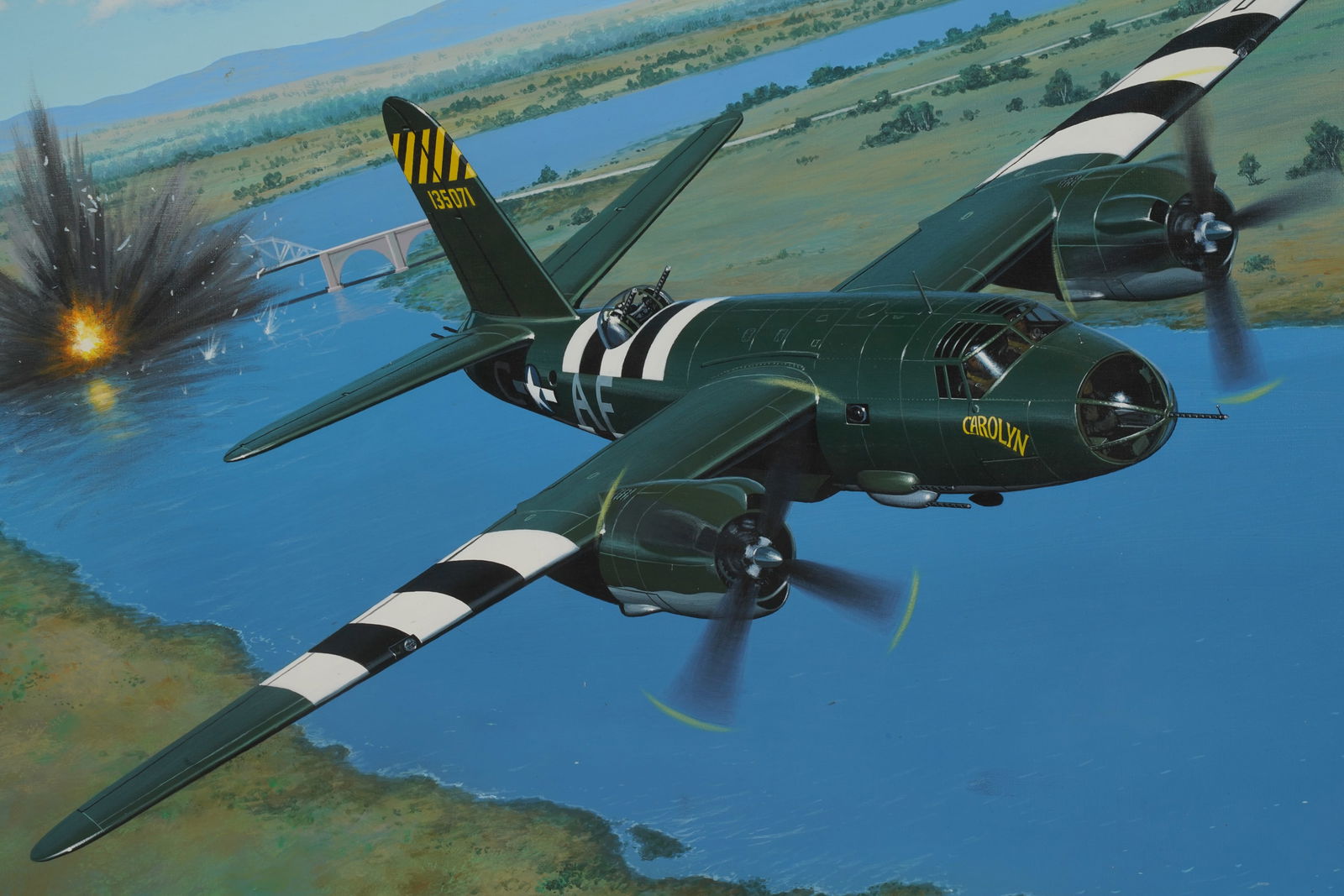 Stan Stokes (B.1950): B-26 Marauder (1 of 8)