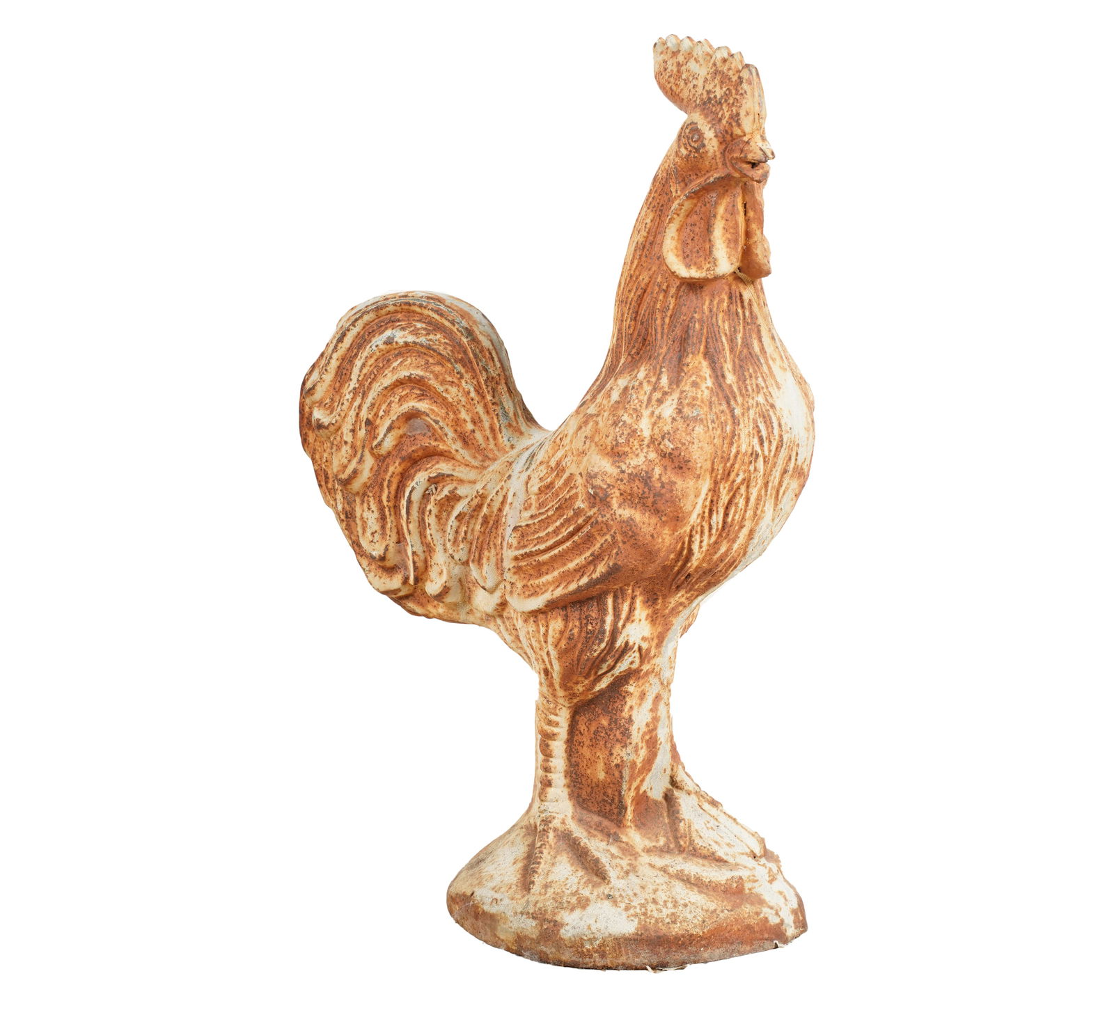 Cast Iron Garden Figure of a Rooster (1 of 10)
