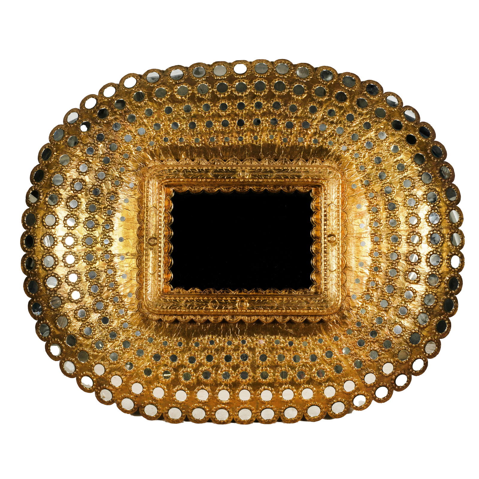 Large Gilt Wall Mirror (1 of 10)