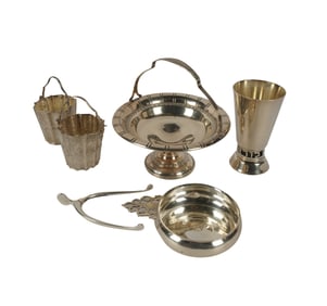 Group of Silver Table Articles
