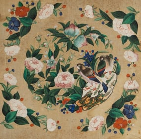 Chinese Painted Panel