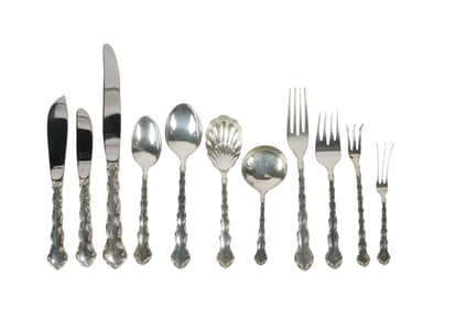 Reed and Barton Sterling Flatware Service for Four