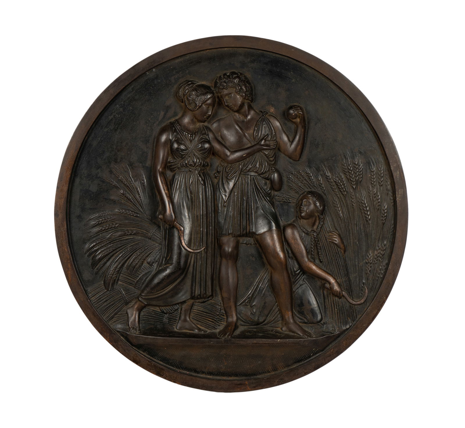 Bronze Relief Plaque (1 of 7)