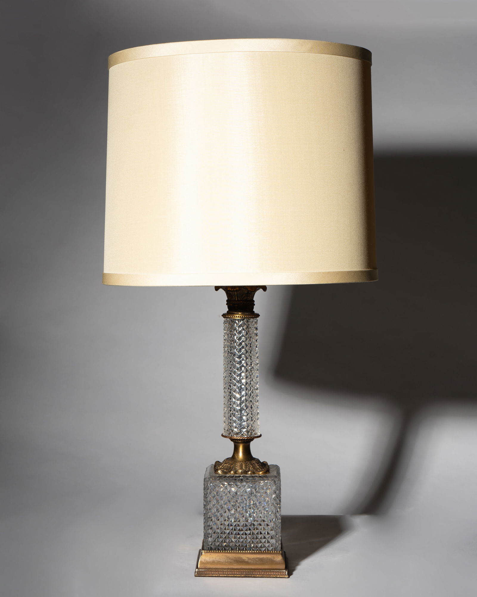 French Empire-Style Cut-Crystal Table Lamp (1 of 12)