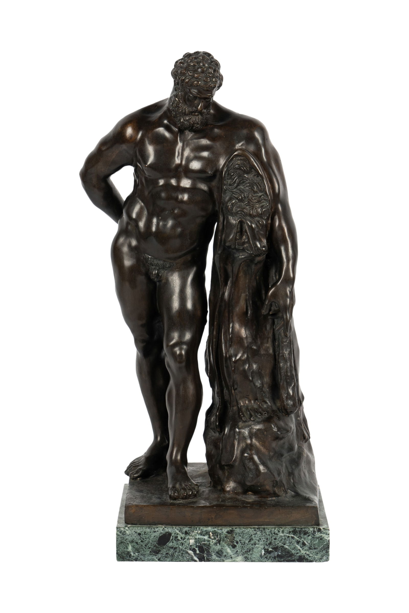 Patinated Bronze Figure of Hercules (1 of 15)