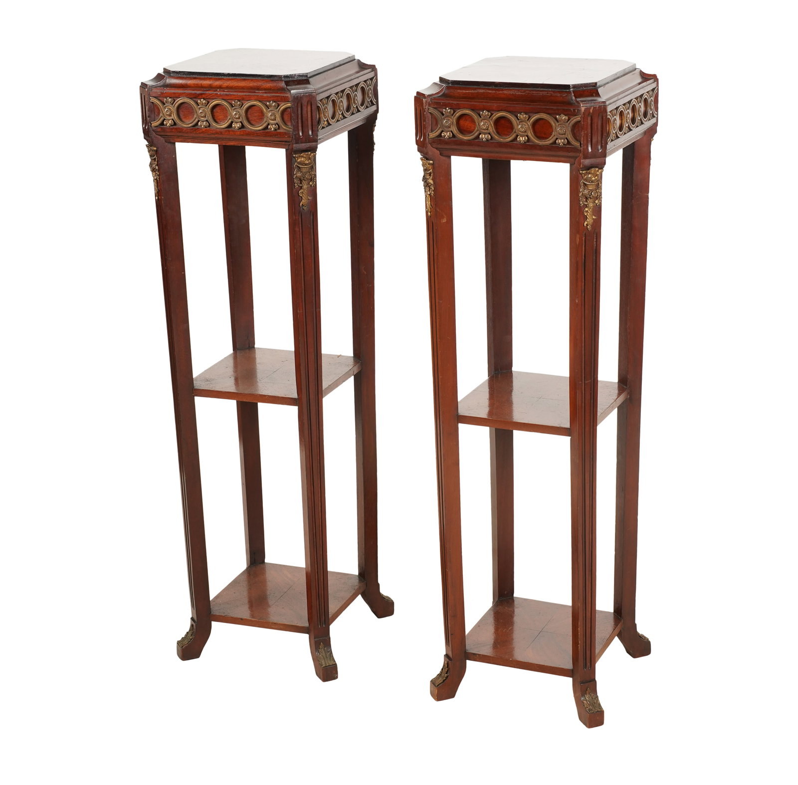 Pair of French Empire-Style Fern Stands (1 of 11)