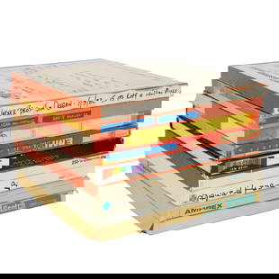 Collection of Bernie Taupin, Elton John and Assorted Recording Tapes: 1/4 inch masters; comprising nine Each box: 12 x 11 x 1 in. (30.5 x 27.9 x 2.5 cm.) Provenance: The Estate of Toni Lynn Russo, Los Angeles, CA