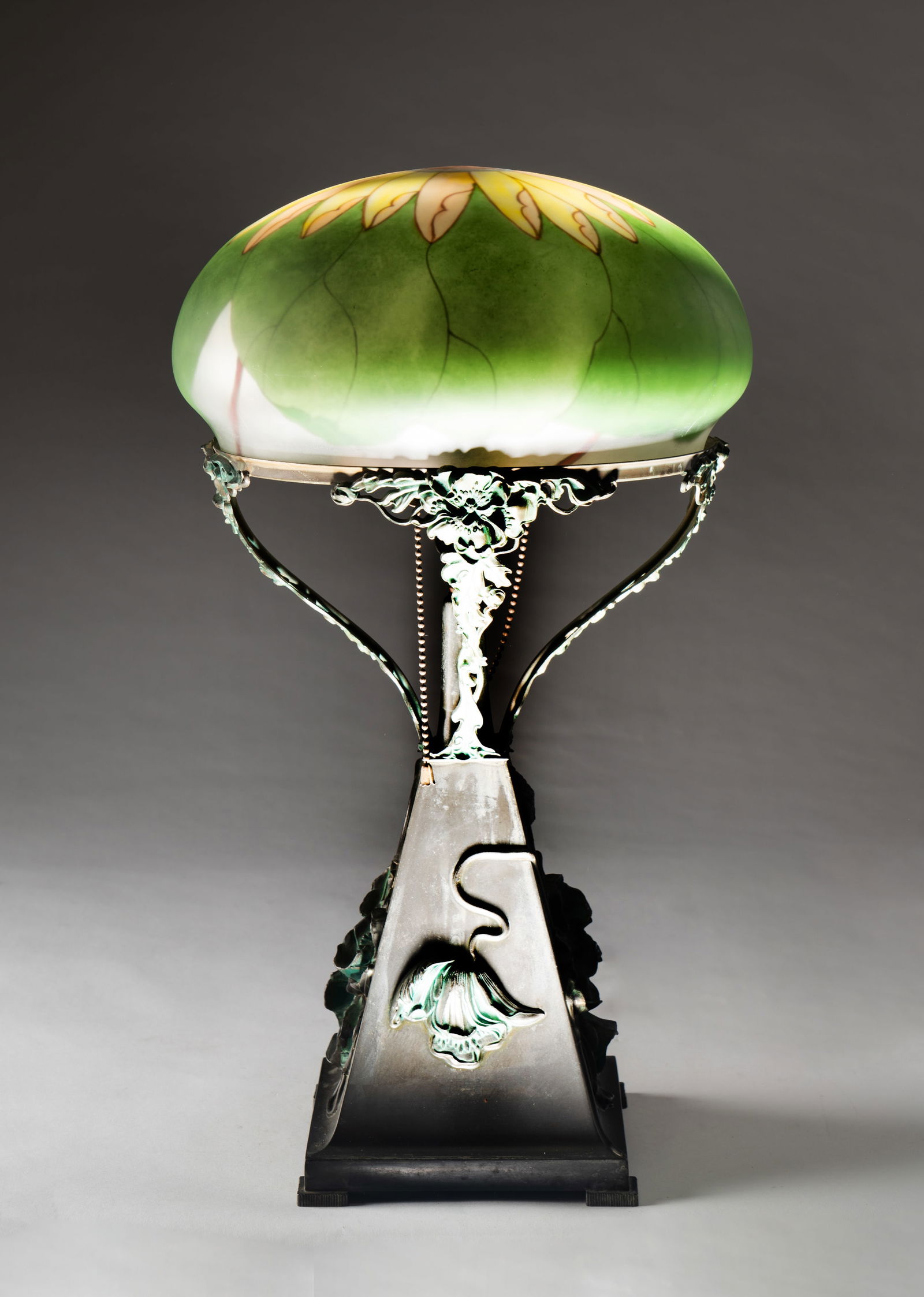 Pairpoint Patinated Metal Table Lamp (1 of 12)