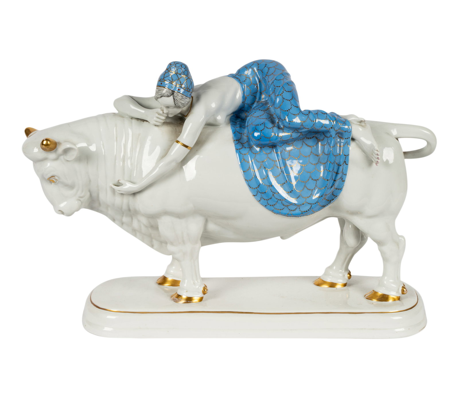 Carl Nacke for Fraureuth: Porcelain Figure of Europa and the Bull (1 of 16)