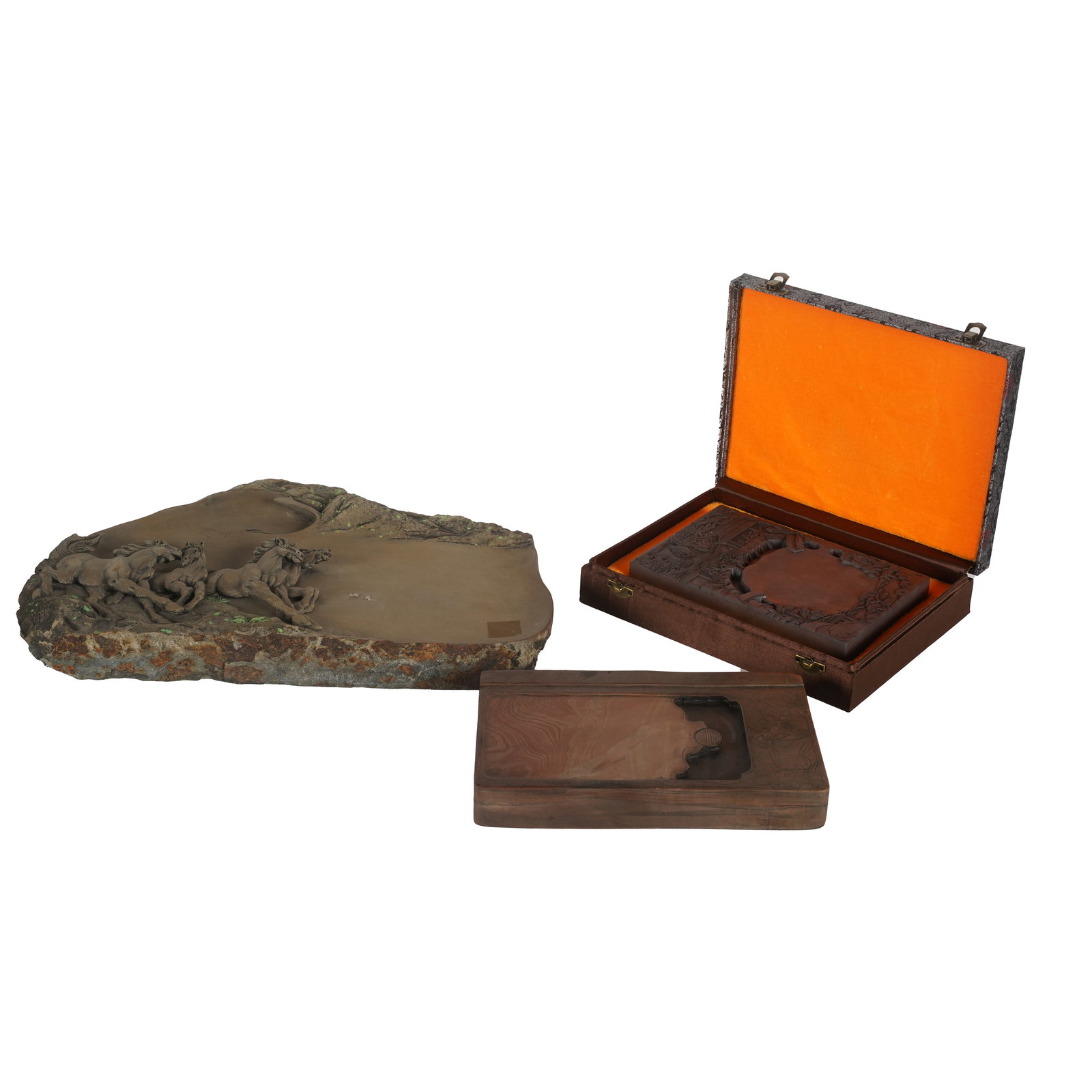 Three Chinese Inkstones (1 of 14)