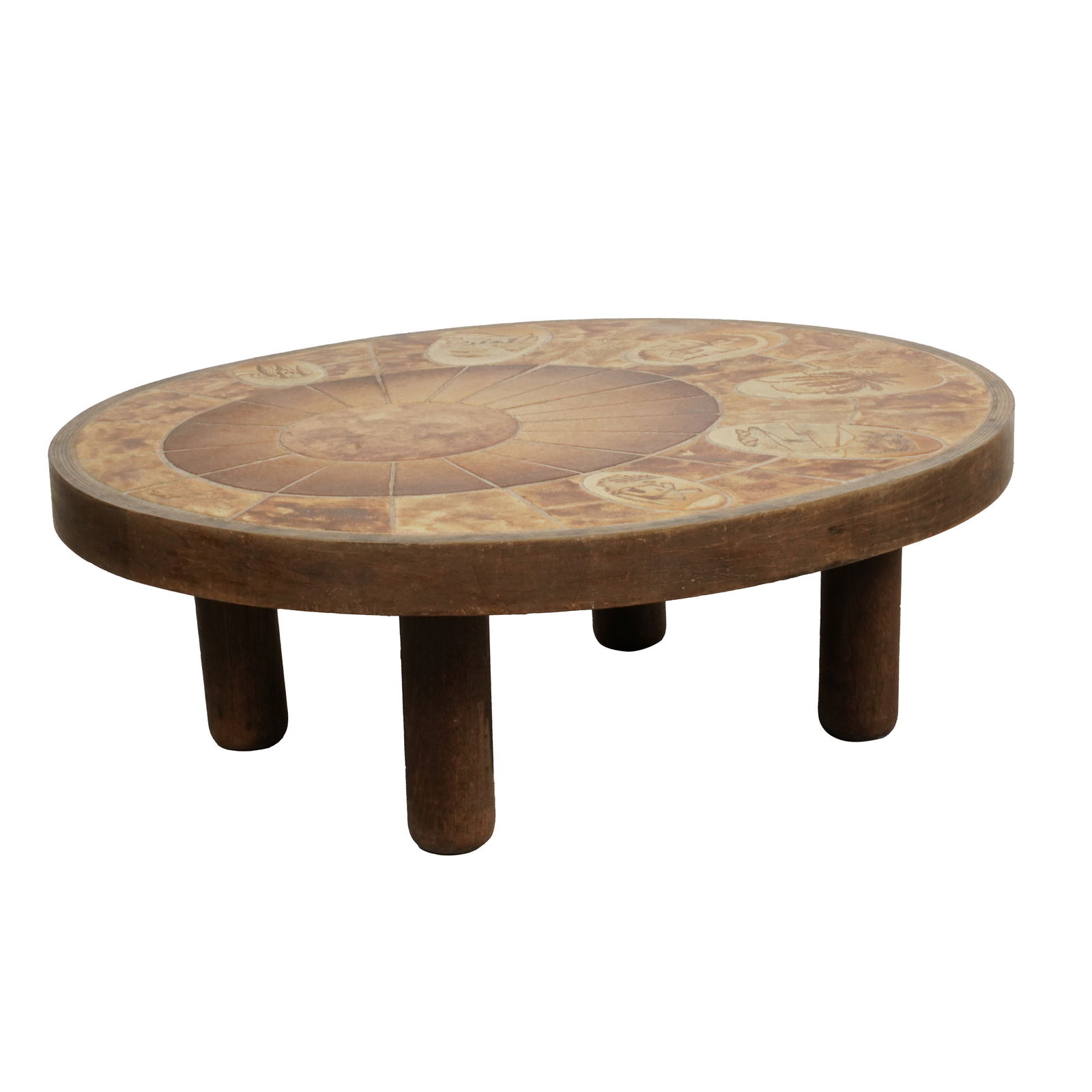 Roger Capron Tile Insert Coffee Table (1 of 9)