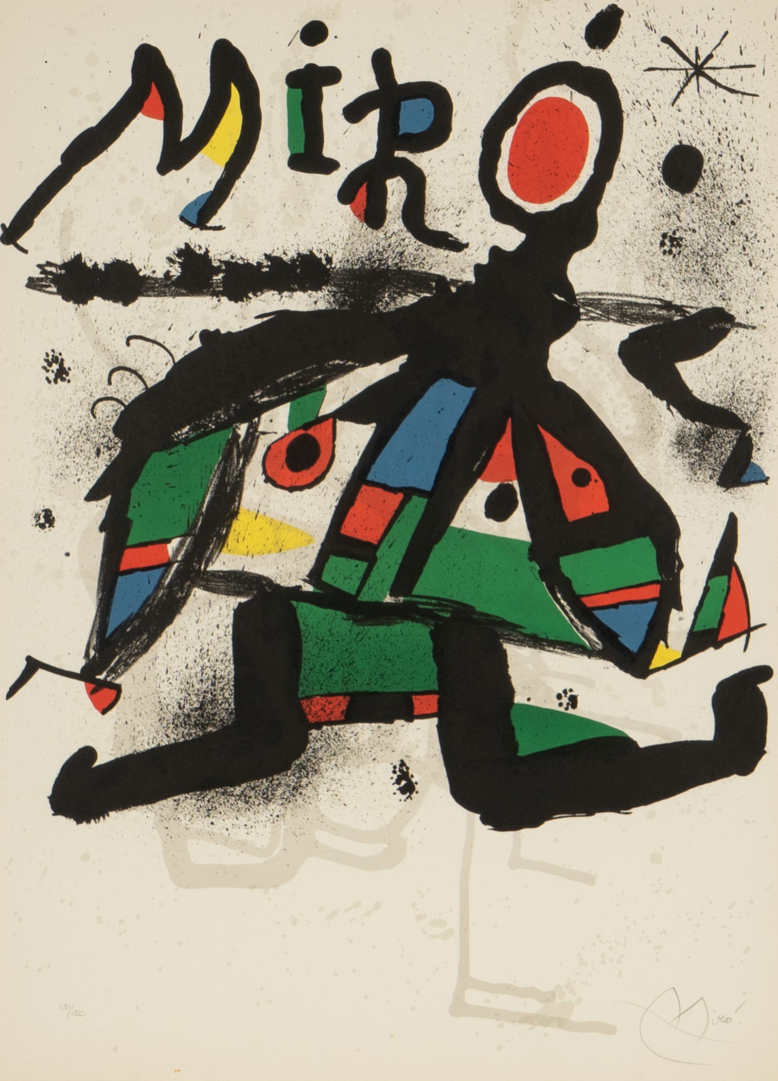 Joan Miro, Spanish 1893-1983, Maeght Gallery, 1978 (1 of 11)
