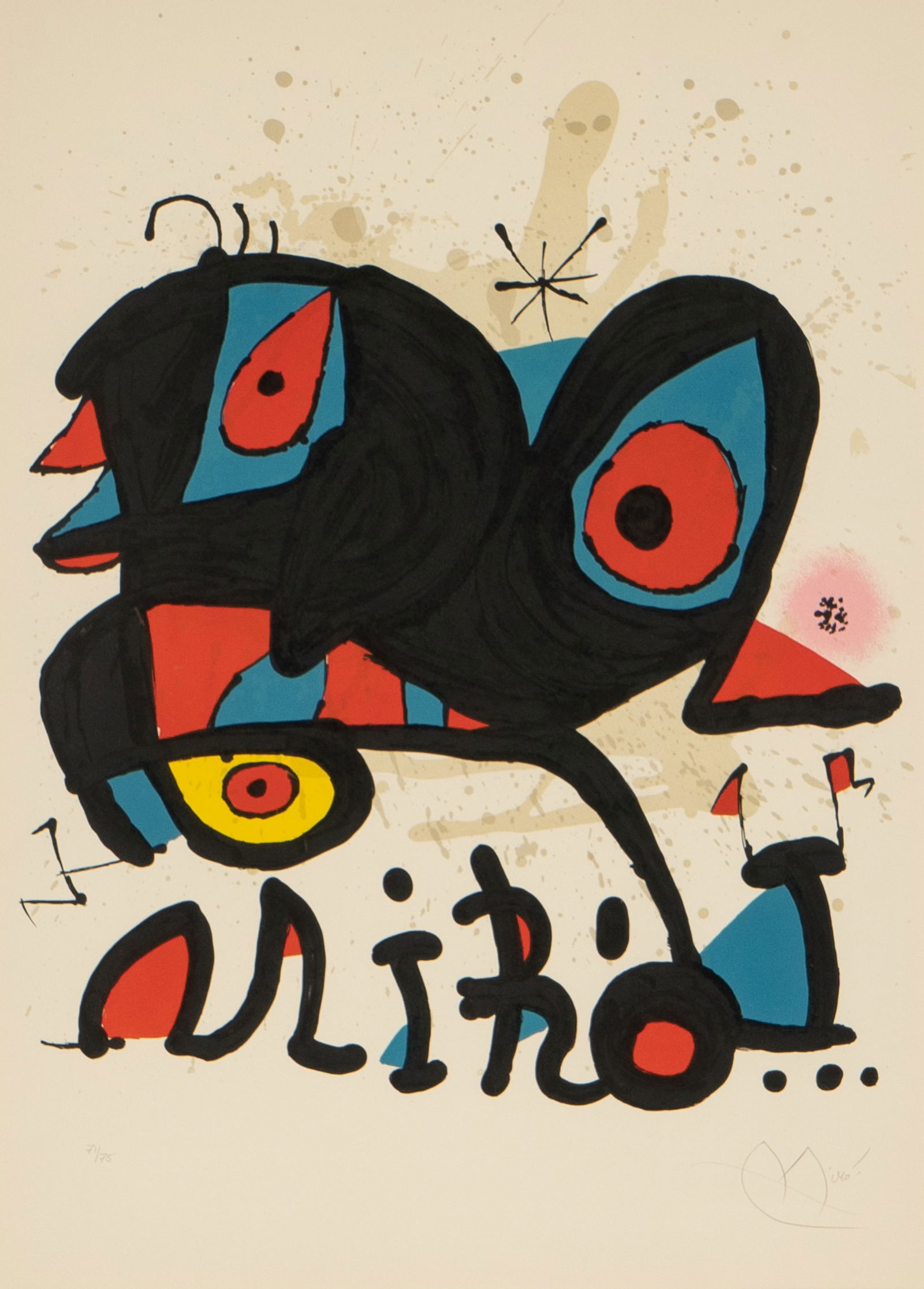 Joan Miro, Spanish 1893-1983, Luisante (1 of 11)