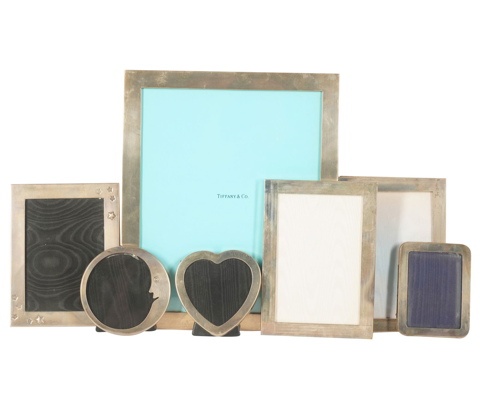 Collection of Six Tiffany & Co Silver Picture Frames (1 of 10)