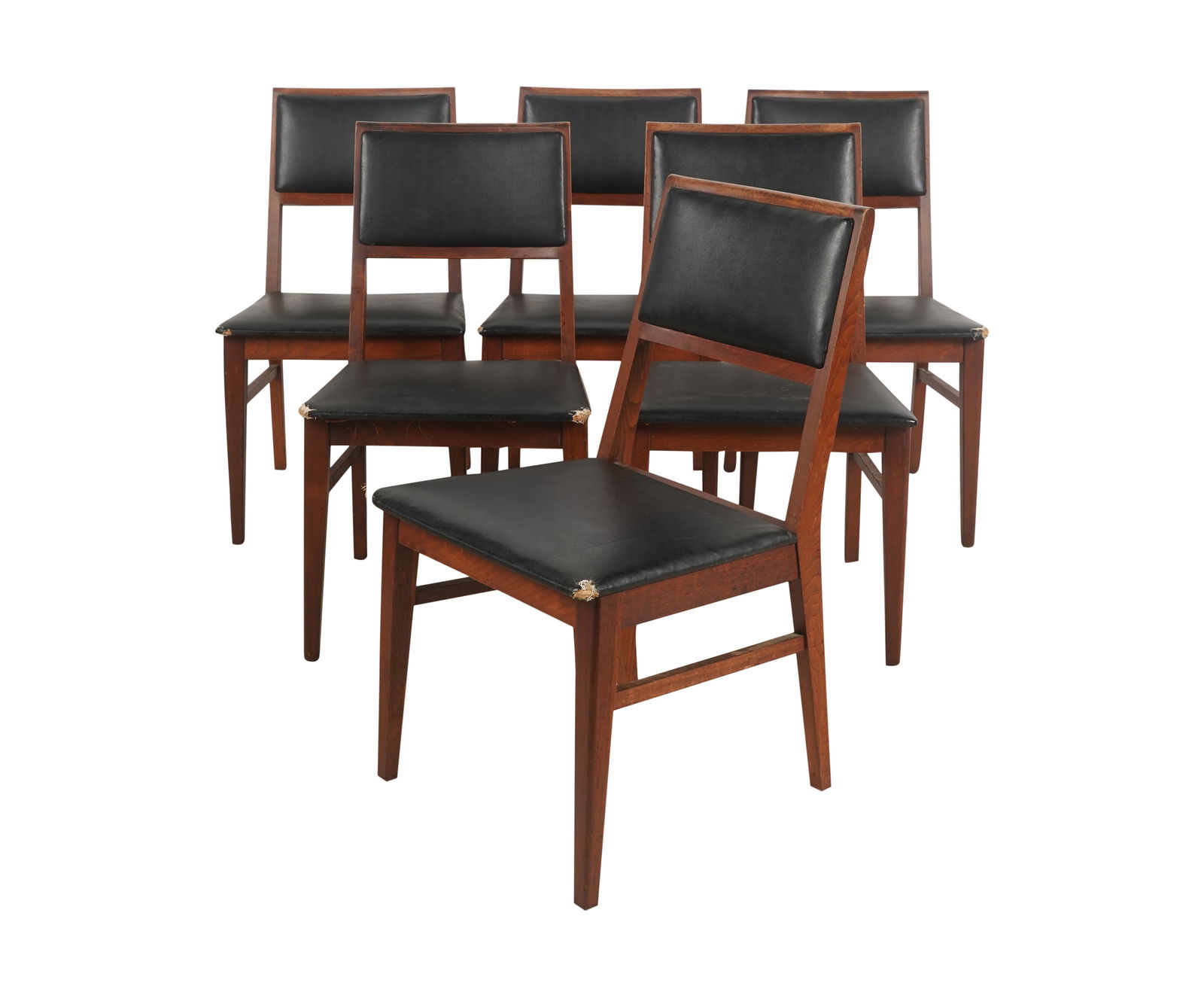 Mid-Century Expanding Dining Table and Six Chairs (1 of 15)