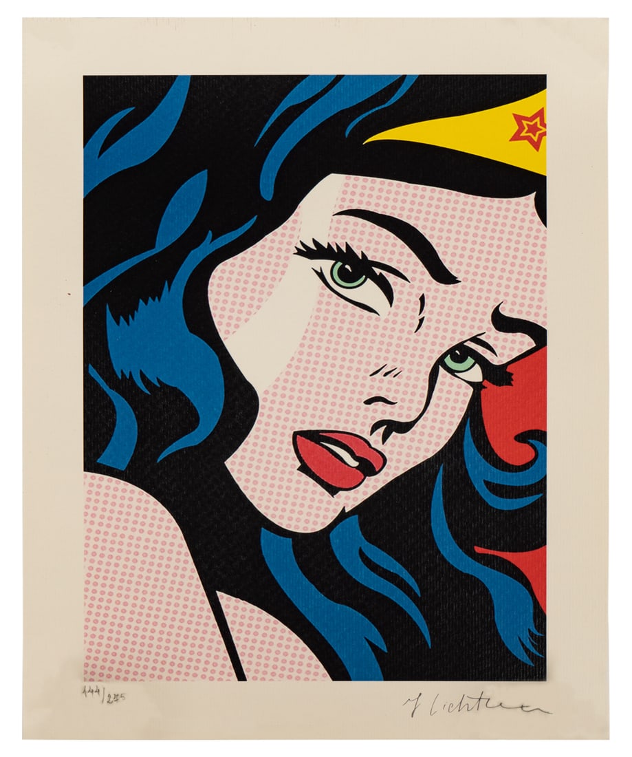 Roy Lichtenstein, American (1923-1997), Wonder Woman (1 of 8)