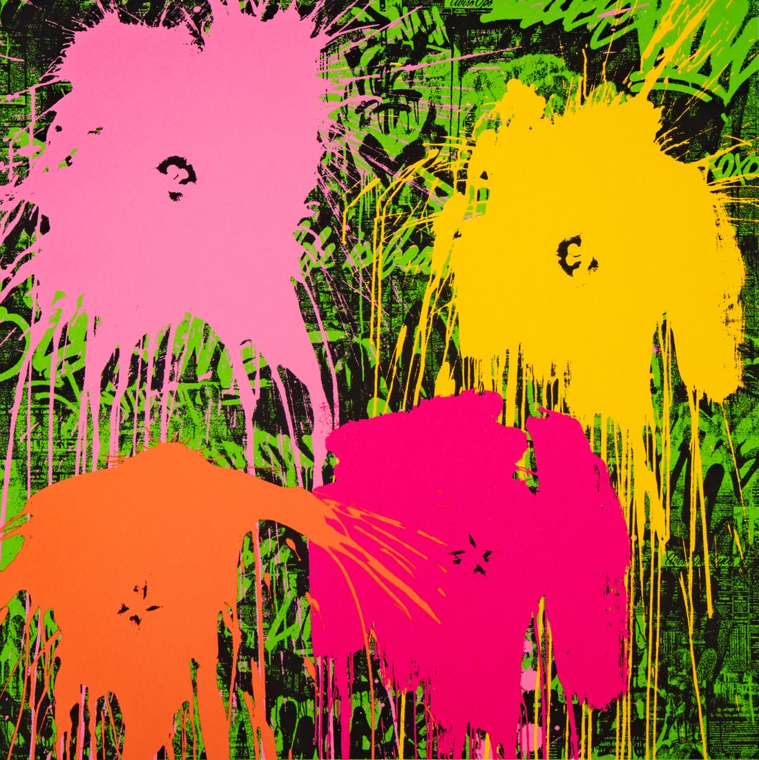 Mr Brainwash, French 1966-, Flowarh$ (1 of 9)