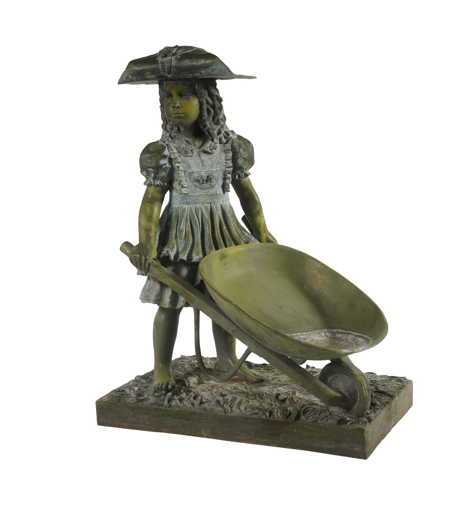 Jim Davidson: Girl With Wheel Barrow (1 of 9)