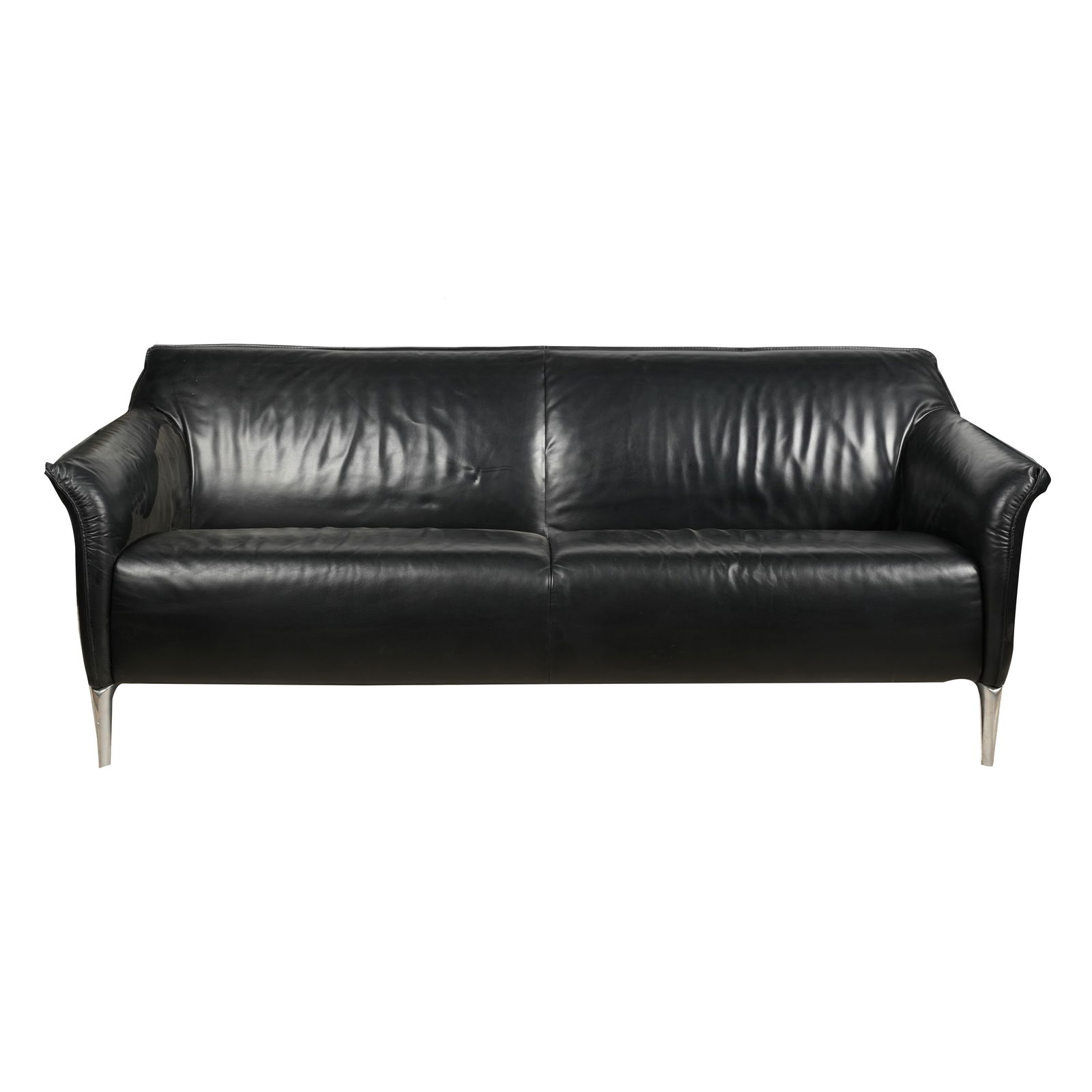 Leo-Lux Italian Leather Sofa (1 of 8)