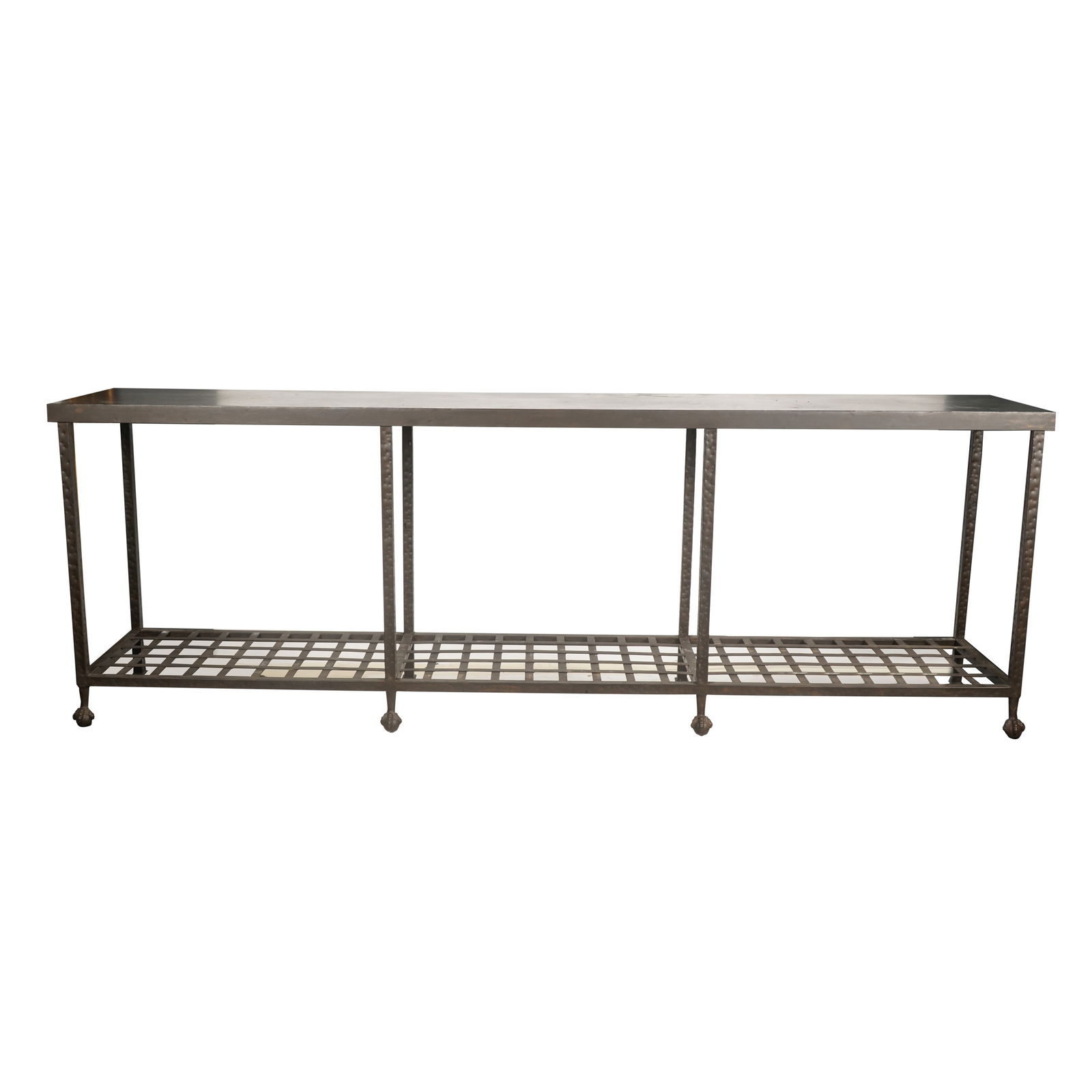 Iron and Metal Console Table (1 of 11)