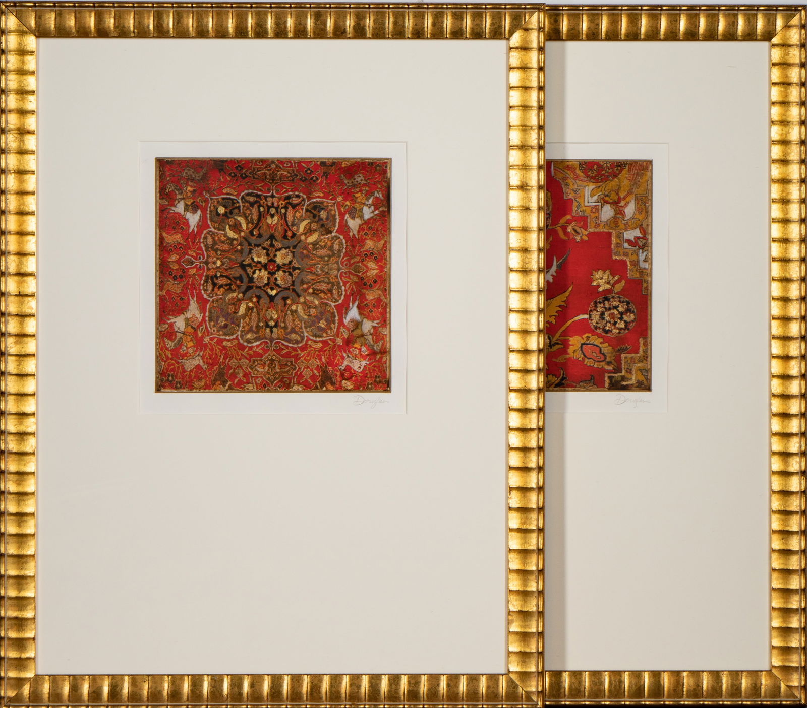 Two Contemporary Painted Fabric Works (1 of 8)