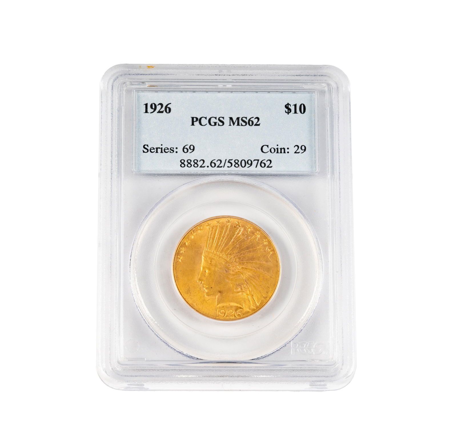 1926 US $10.00 Gold Coin (1 of 5)