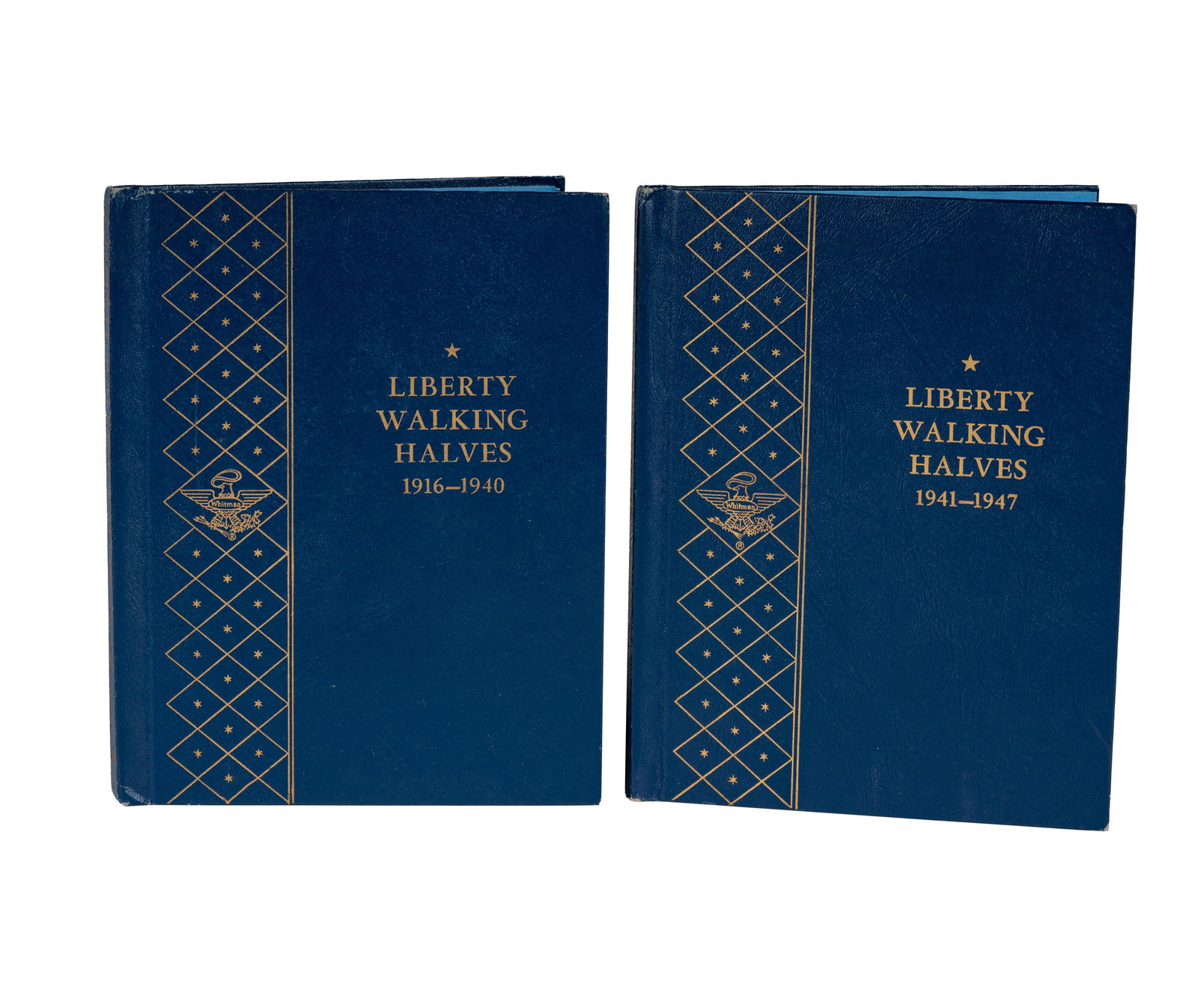 1916-1940 and 1941-1947 Liberty Walking Halves Books (1 of 10)
