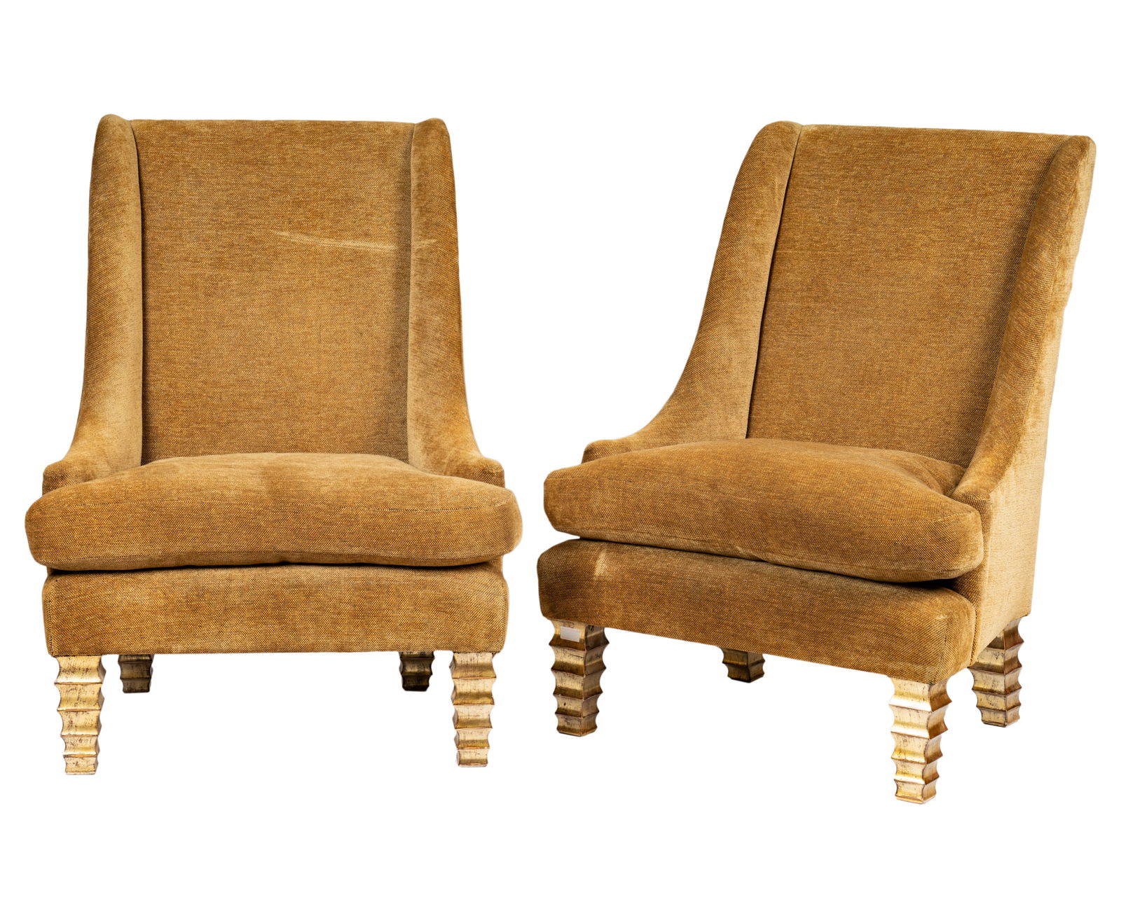 L. Rossi: Pair of Poltrona Wing Chairs (1 of 20)