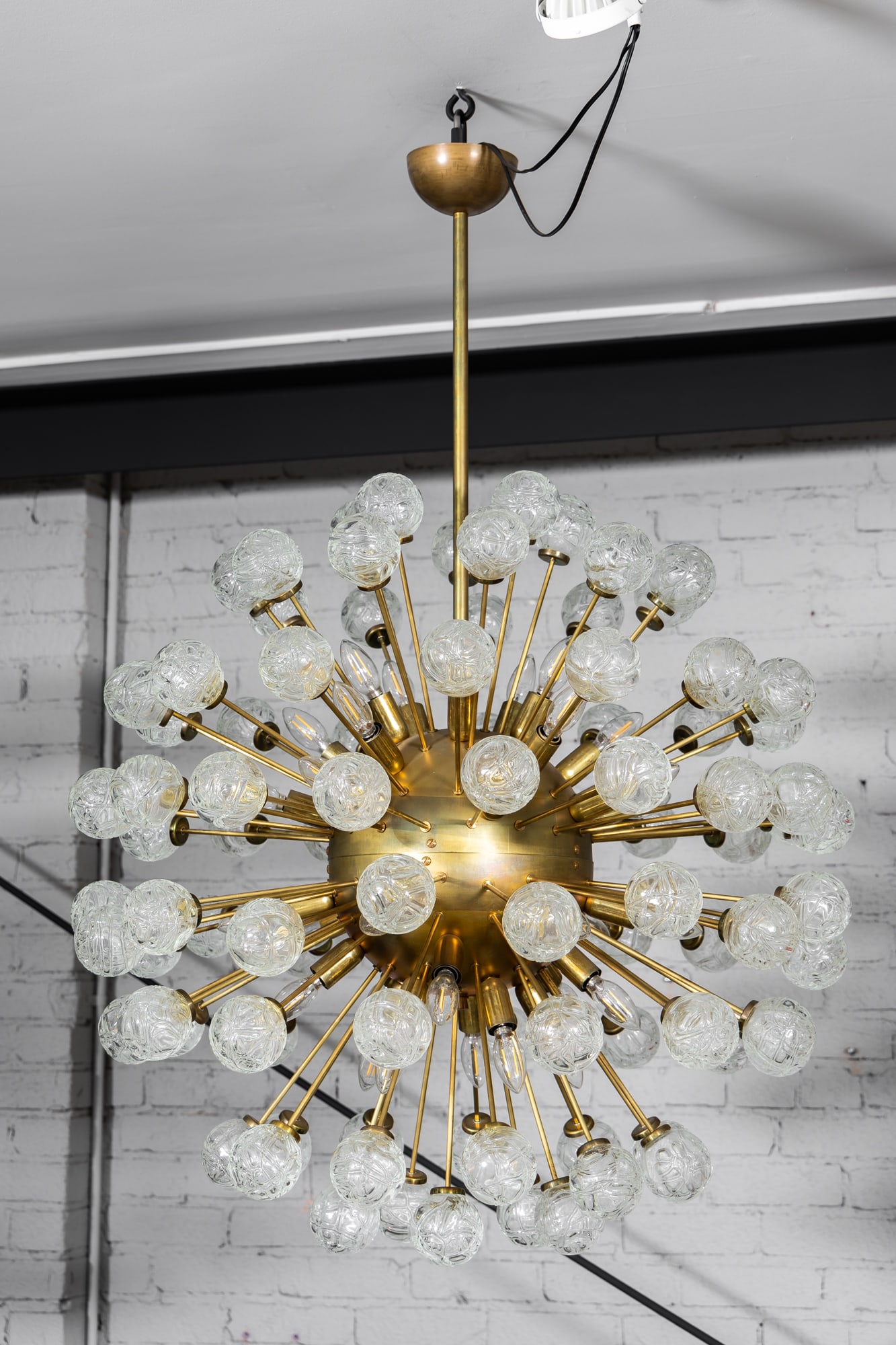 An Italian Modern Starburst Sputnik Chandelier (1 of 18)