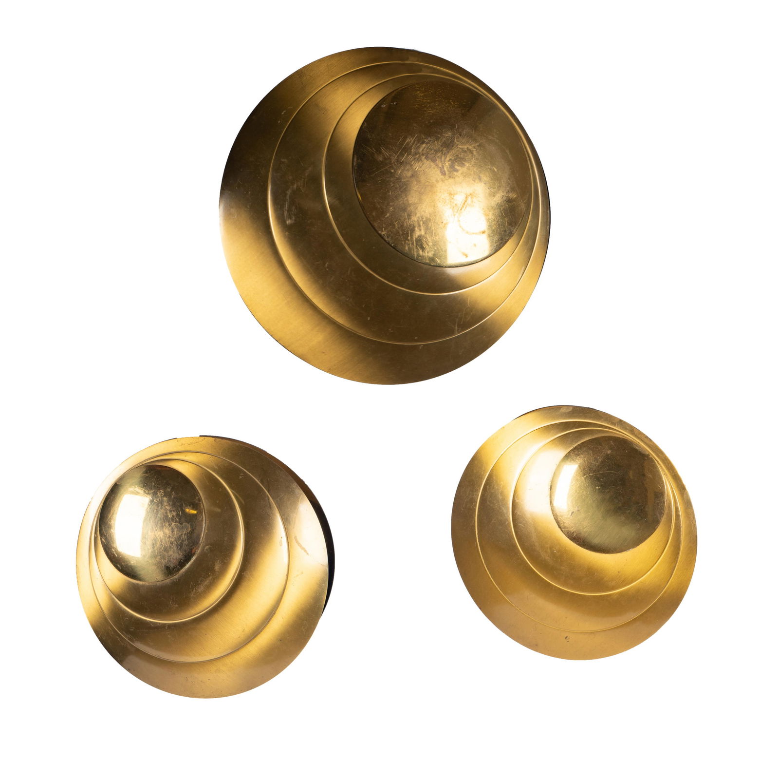 Angelo Brotto (1914 - 2002): Three Clamshell Table Lamps (1 of 12)