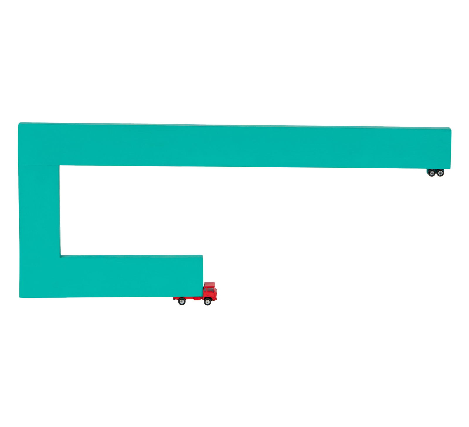 Bruce Houston (B. 1937): Corner Truck (1 of 13)