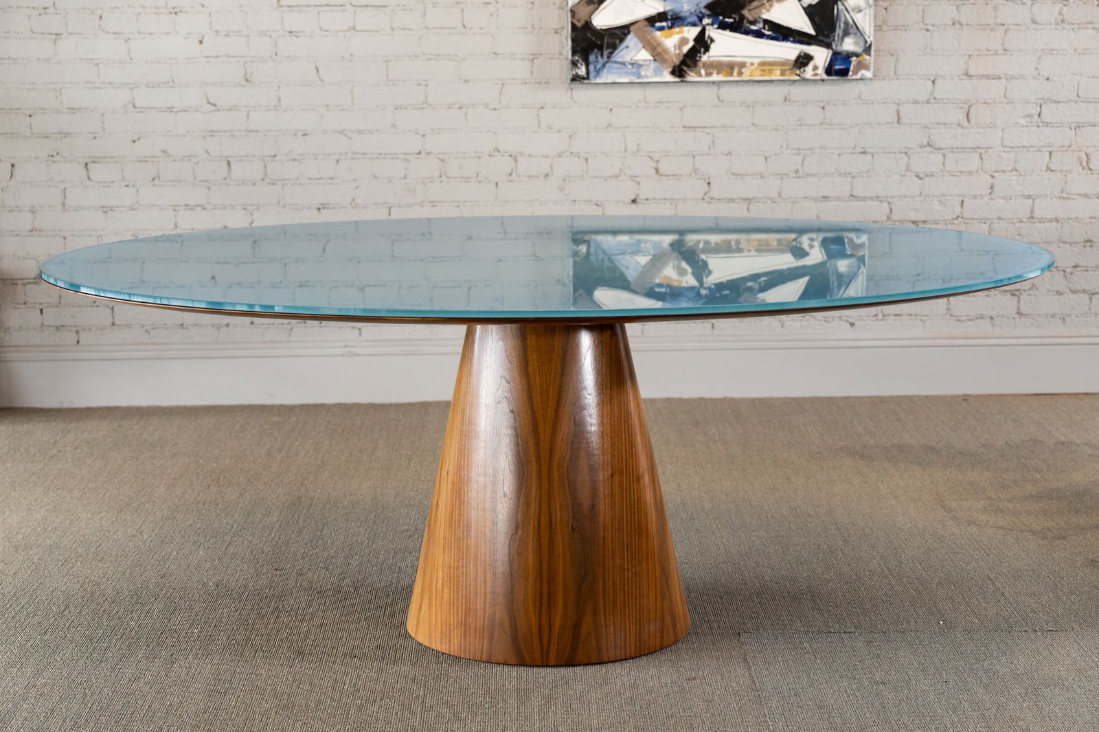 Adesso Imports Studio Line: Mid Century-Style Oval Dining Table (1 of 12)